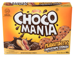 CHOCOMANIA CHOCOCHIP PEANUT COOKIES 90g