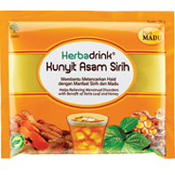 HERBADRINK KUNYIT ASAM SIRIH PLUS MADU