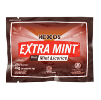 HEXOS Extra Strong Licorice Mint