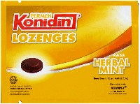 KONIDIN LOZENGES HERBAL MINT