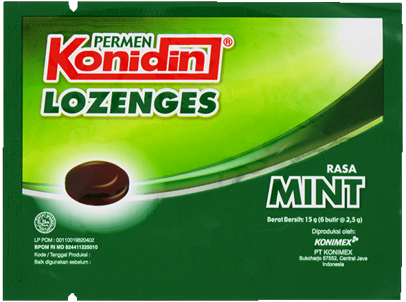 KONIDIN LOZENGES MINT