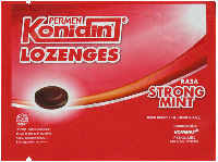 KONIDIN LOZENGES STRONG MINT