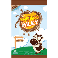 NANO NANO MILKY COKLAT - SAK