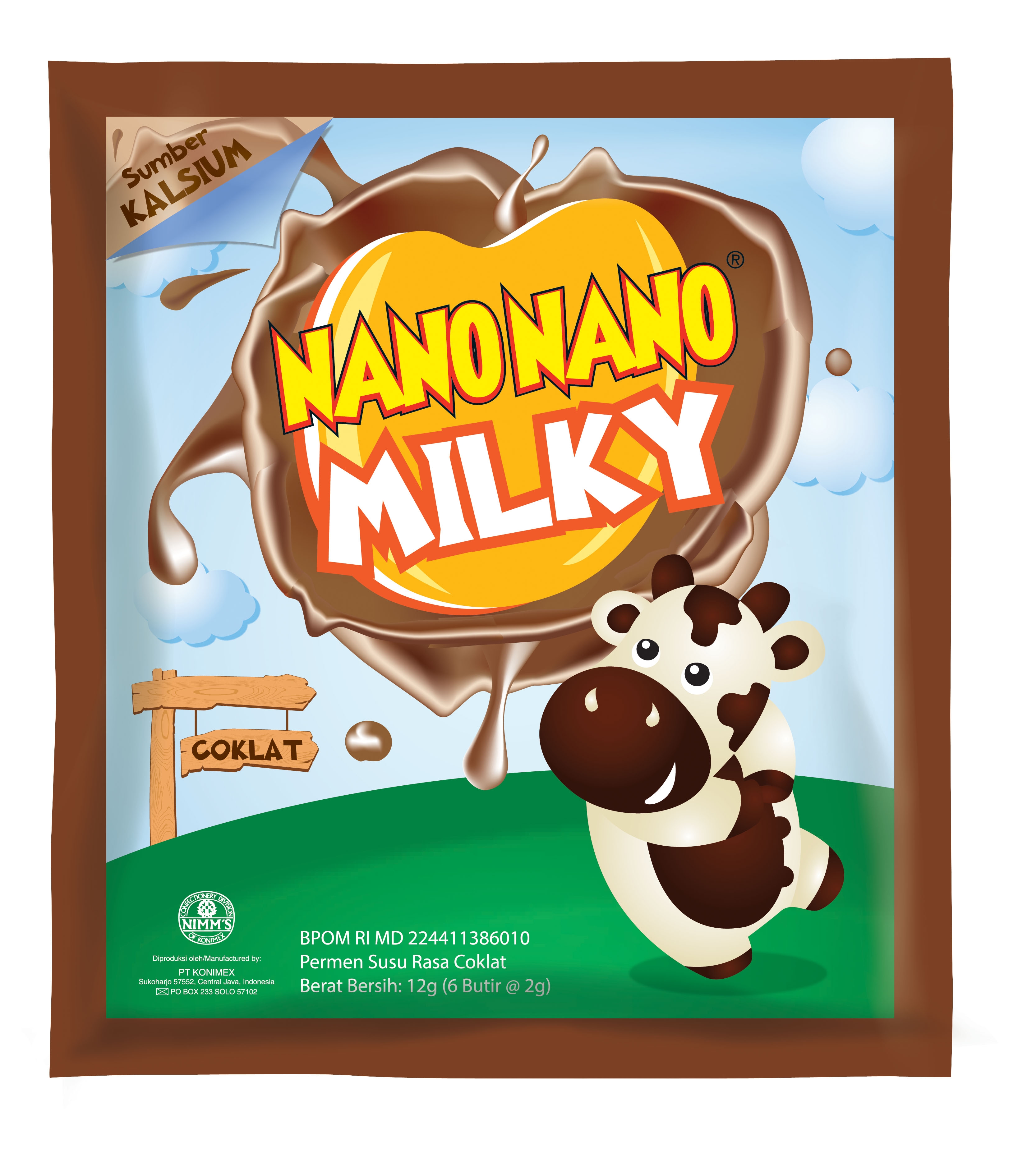 NANO NANO MILKY COKLAT