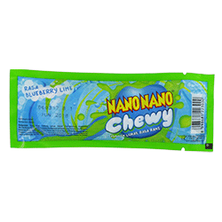 Nano Nano Chewy Rasa Blueberry Lime