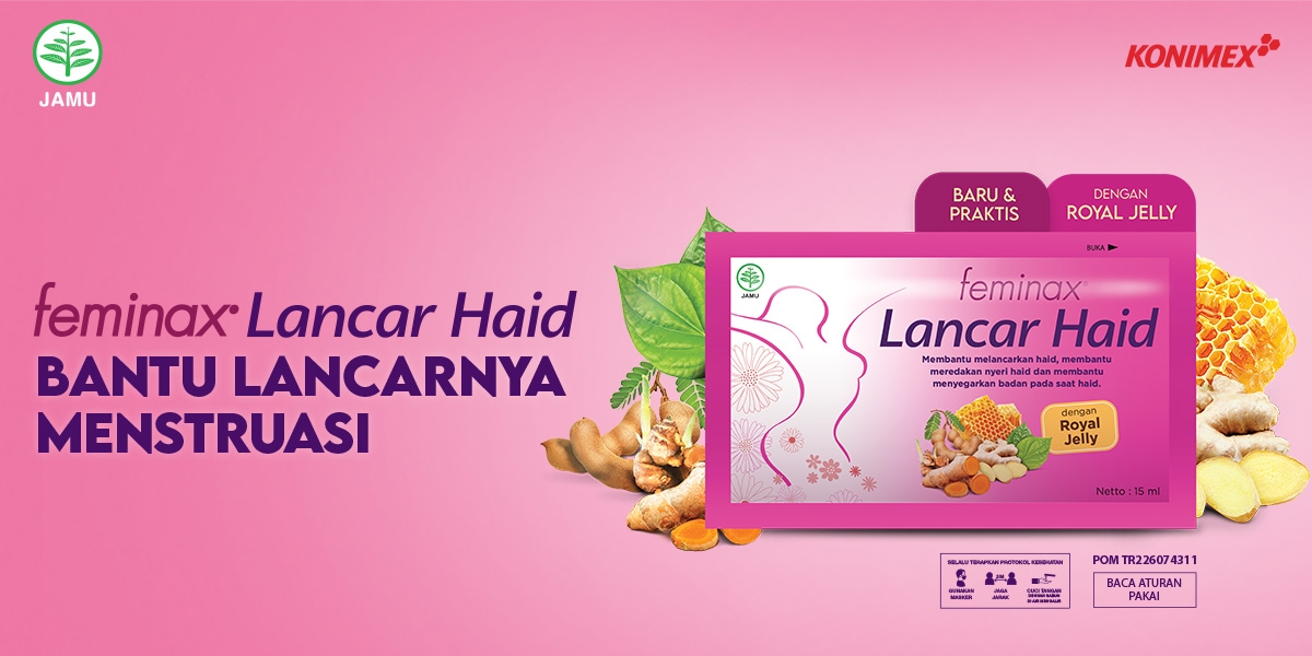 Baru.....Feminax Lancar Haid, Bantu Lancarnya Menstruasi