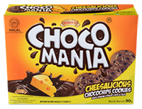 CHOCOMANIA CHOCOCHIP CHEESE COOKIES 90g