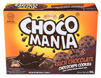 CHOCOMANIA RICH CHOCOLATE CHIP COOKIES 90g