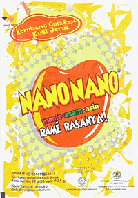 NANO NANO MANISAN KULIT JERUK KEMASAN SAK