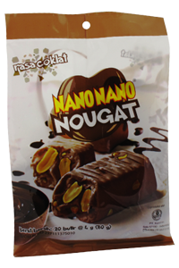NANO NANO NOUGAT COKLAT (SAK)
