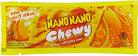 Nano Nano Chewy Rasa Kulit Jeruk (dijual per 3 sachet)
