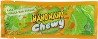 Nano Nano Chewy Rasa Mangga Sirsak (dijual per 3 sachet)