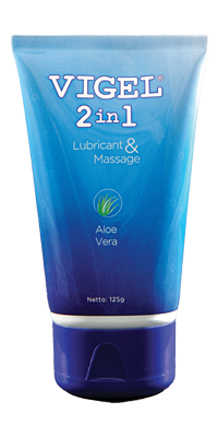 Vigel 2in1 Lubricant & Massage 125 g