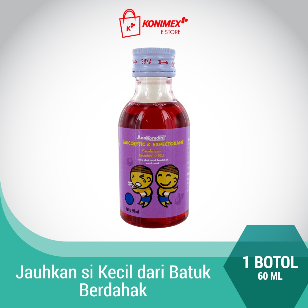 Anakonidin Mucolytic Expectorant 60ml