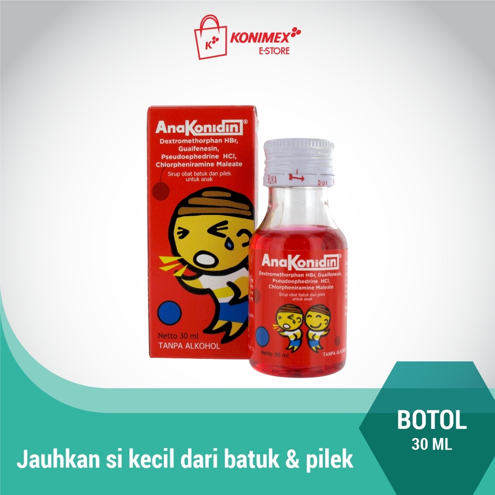 Anakonidin Sirup Obat Batuk Pilek 30ml