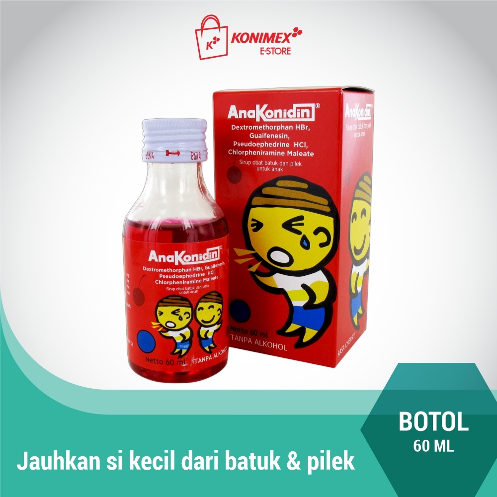 Anakonidin Sirup Obat Batuk Pilek 60 ml