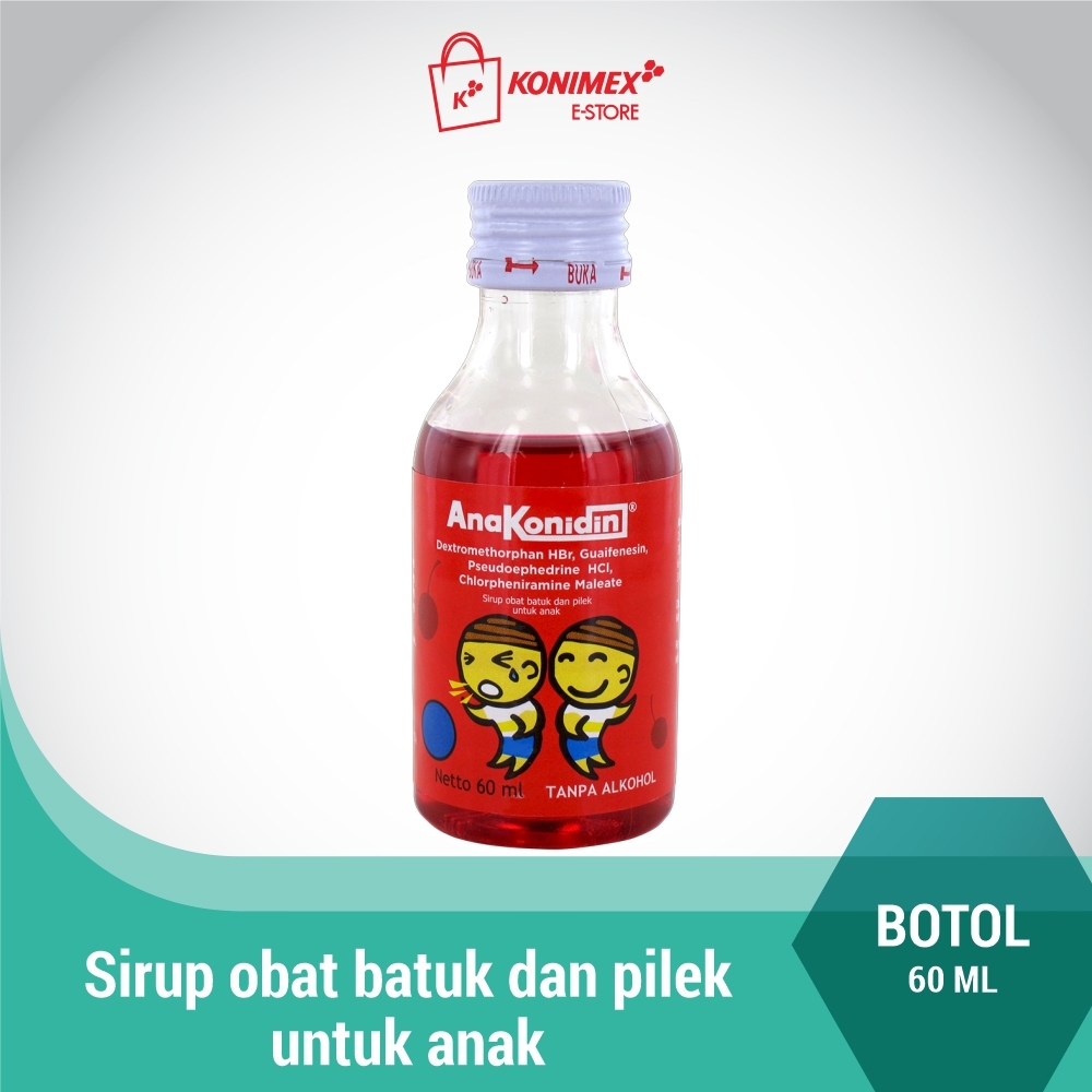 Anakonidin Sirup Obat Batuk Pilek 60 ml