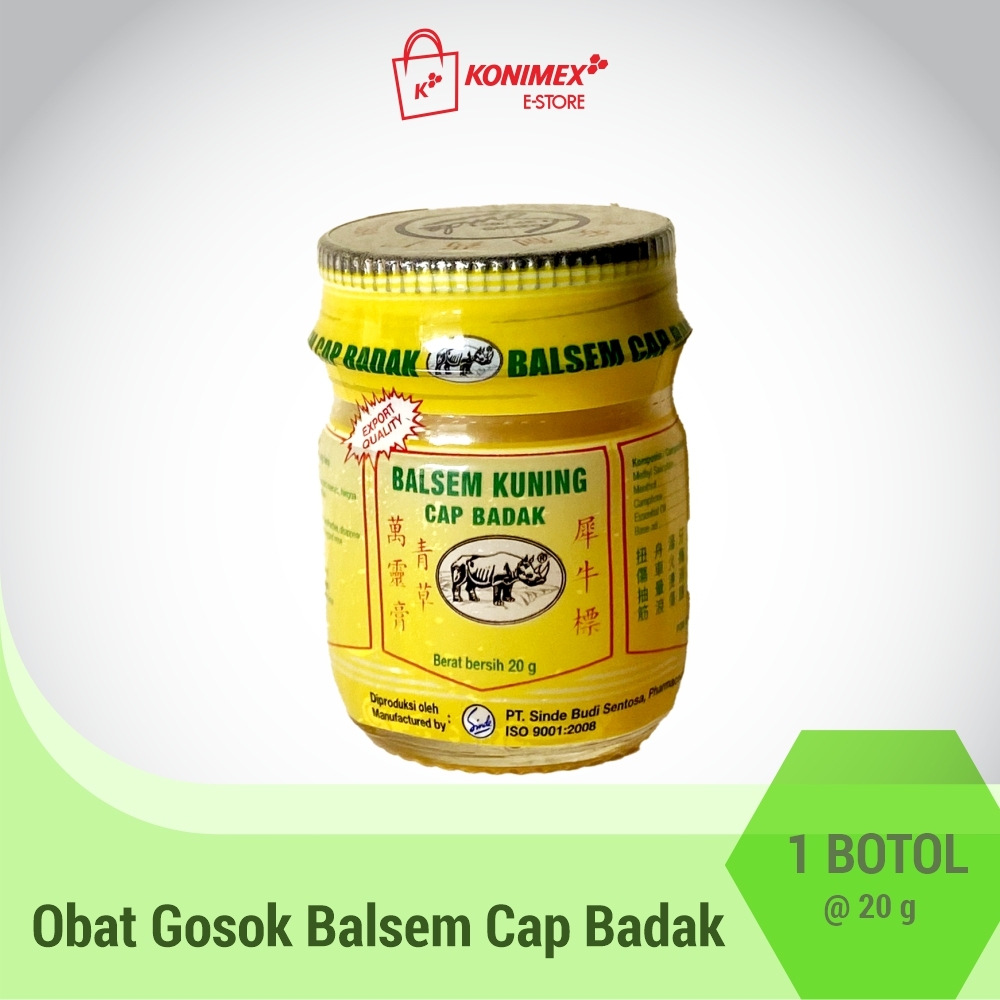 Balsem Kuning Cap Badak 20g