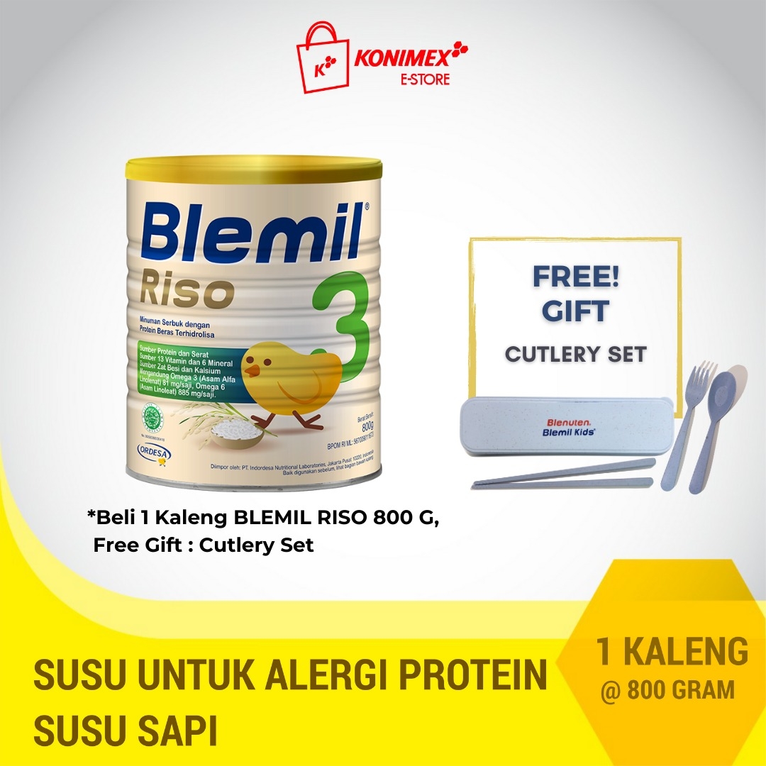 Blemil Riso Cutlery Set [Free Gift]