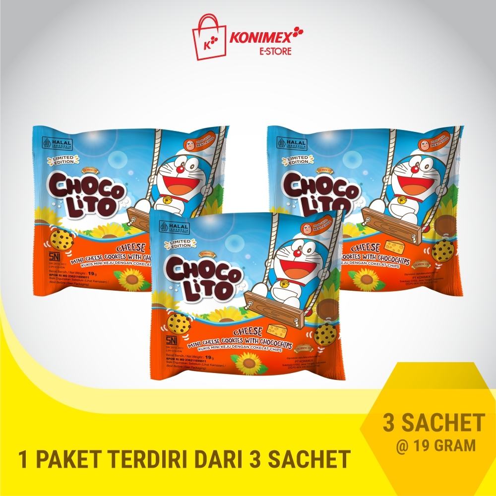 Chocolito Keju Mini Cookies 3 Sachet
