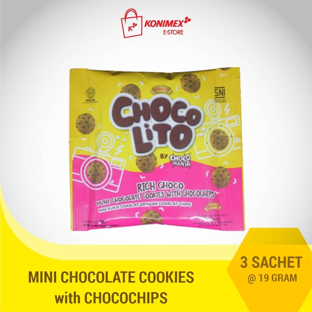 Chocolito Original Mini Cookies 3 sachet