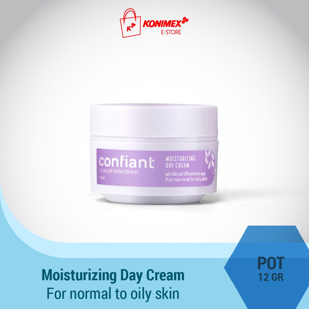 Confiant Brightening Overnight Cream - Krim Malam Niacinamid