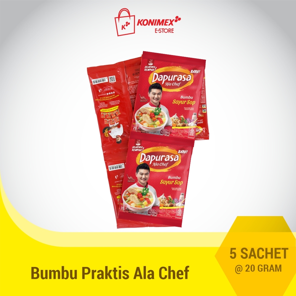 Dapurasa Ala Chef Sayur Sop 5 Sachet @ 20g