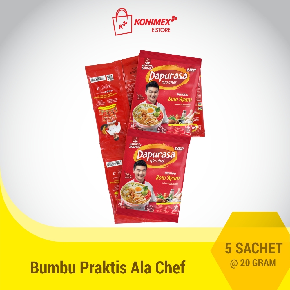 Dapurasa Ala Chef Soto Ayam 5 sachet @ 20g