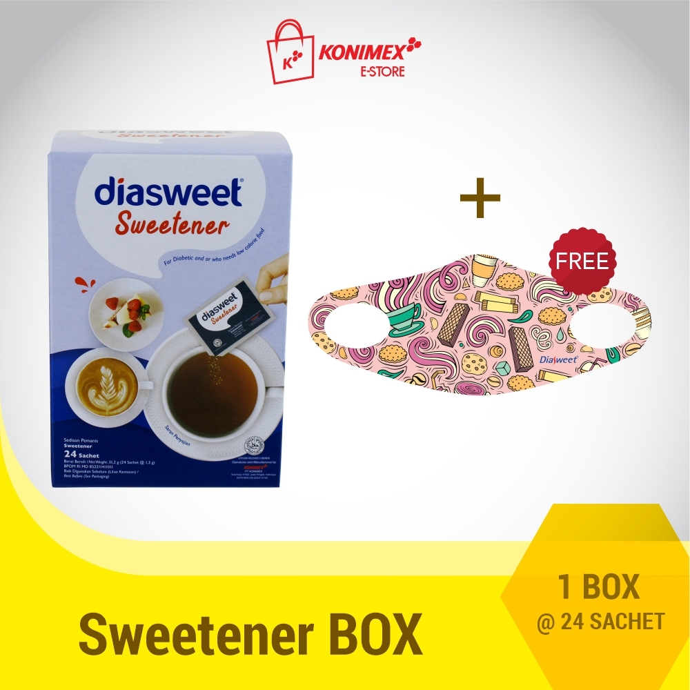 Diasweet Sweetener Dos Isi 24 Sachet