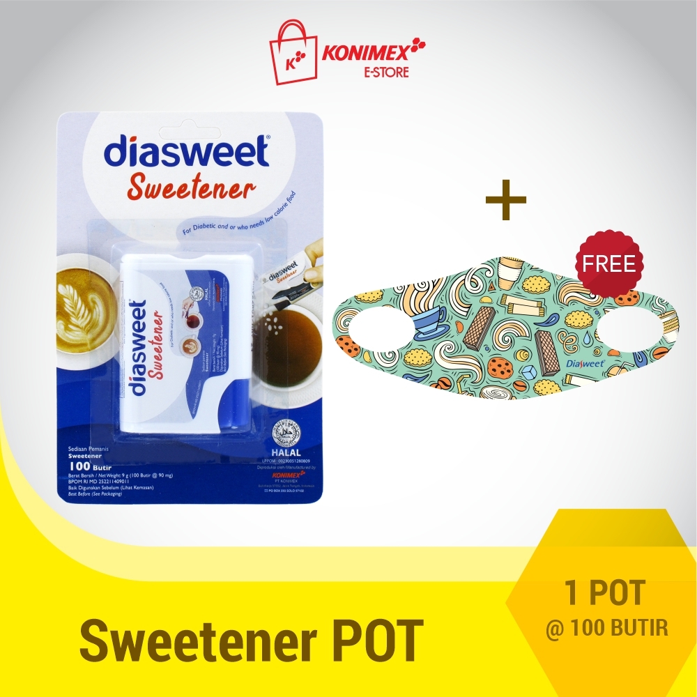 Diasweet Sweetener Pot