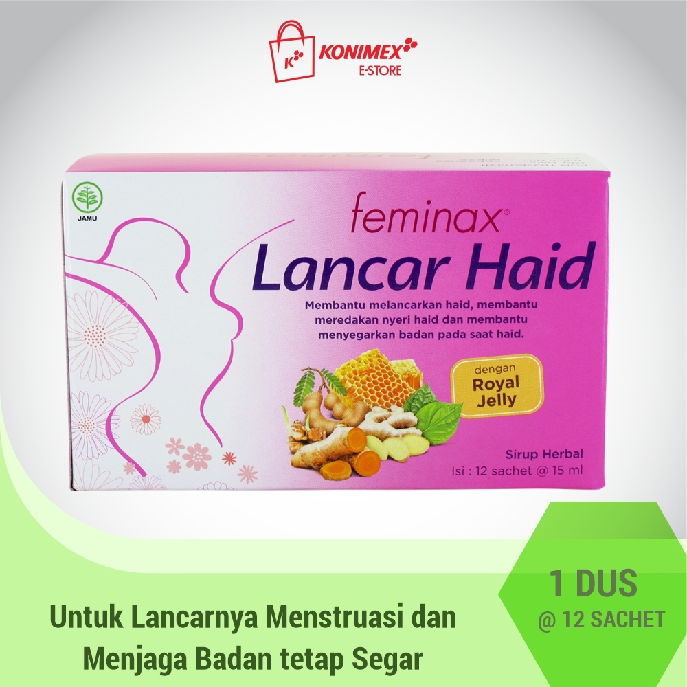 Feminax Lancar Haid 12 Sachet