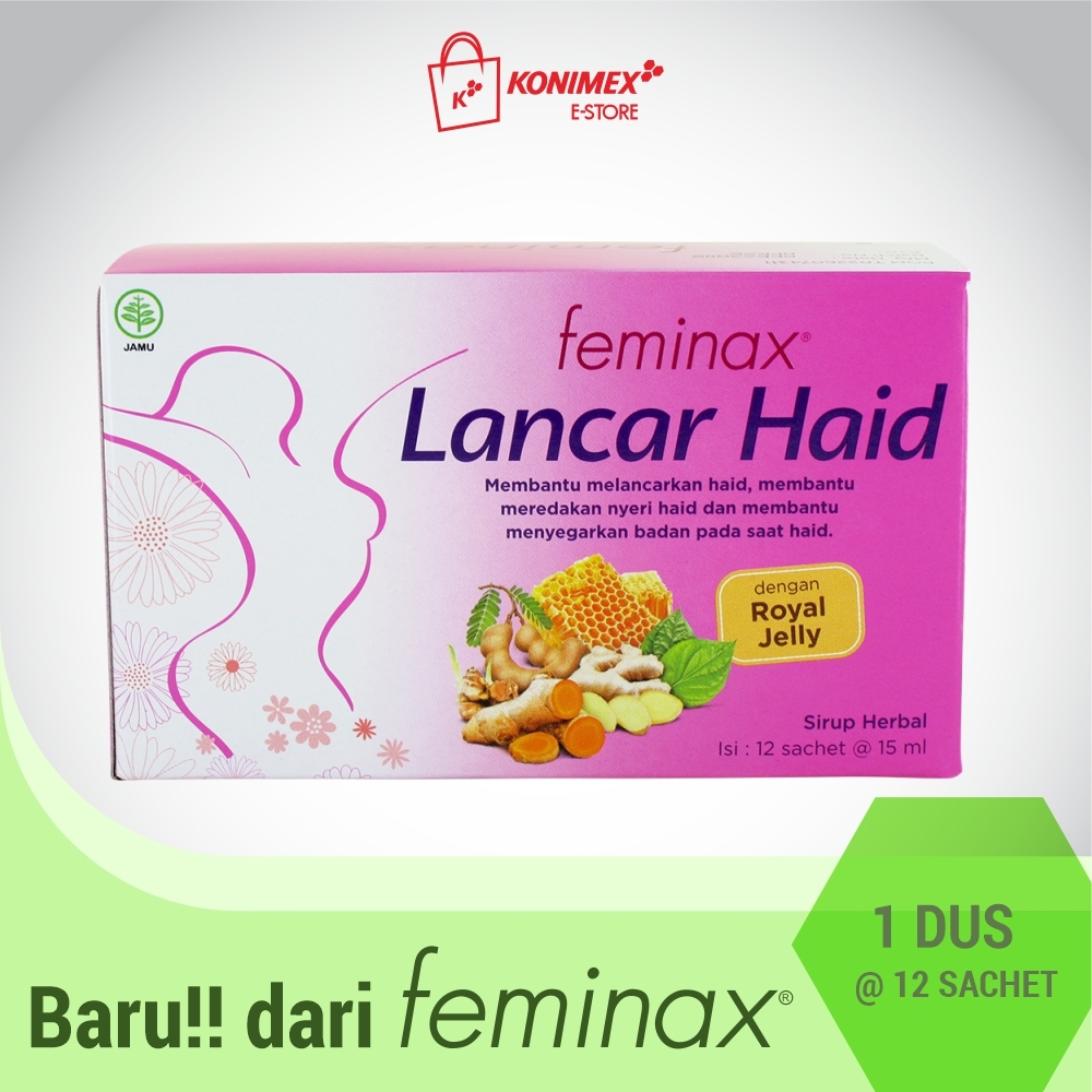 Feminax Lancar Haid 12 Sachet