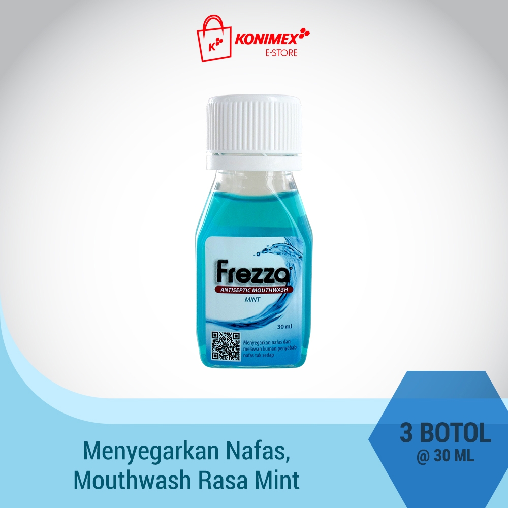 Frezza Antiseptic Mouthwash Mint 30 ml (3 pcs)