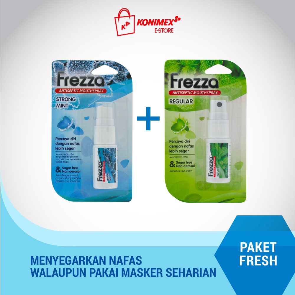 Frezza Paket Fresh (Frezza Mouthspray Regular + Mouthspray S