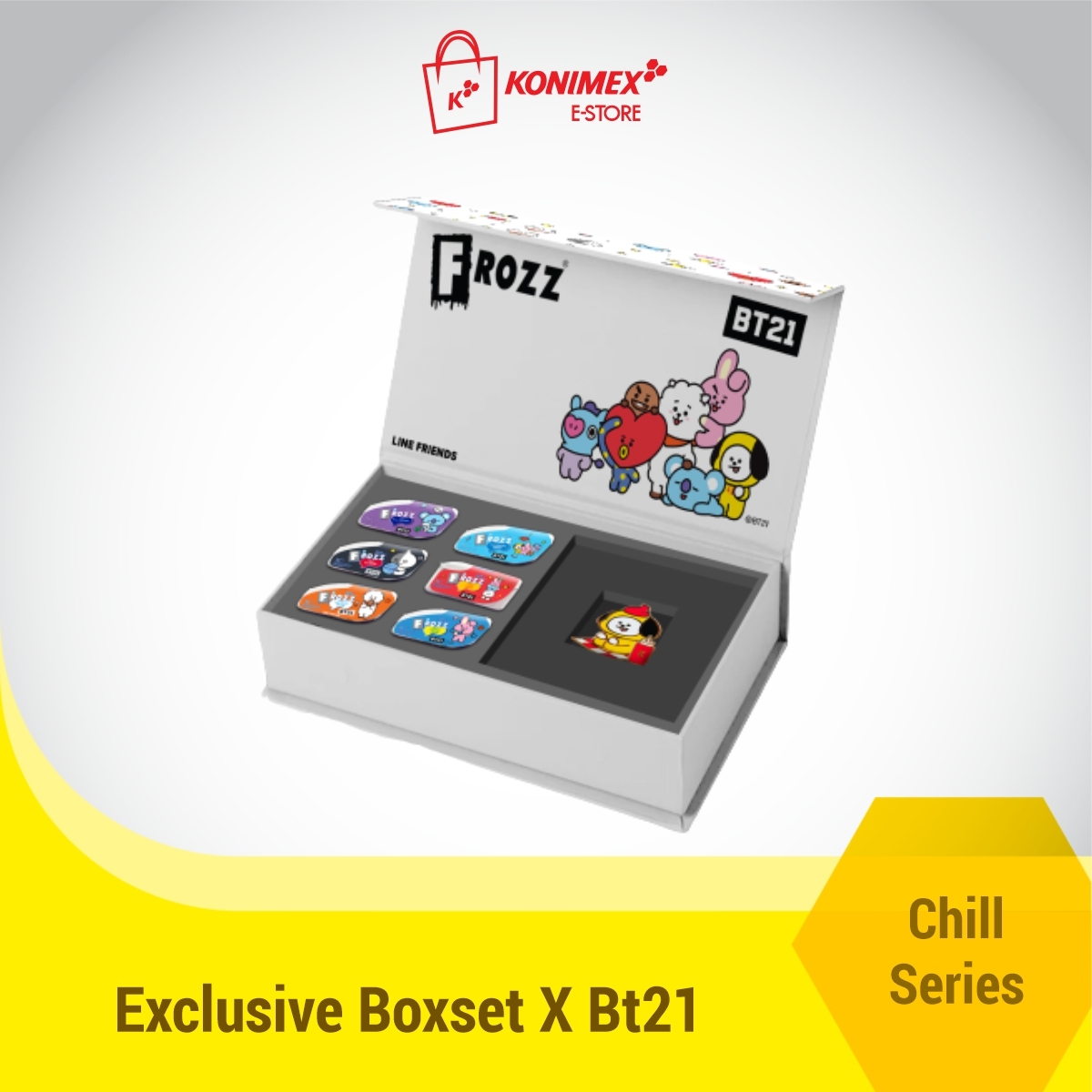 Frozz BT21 - Exclusive Boxset - Chill Series