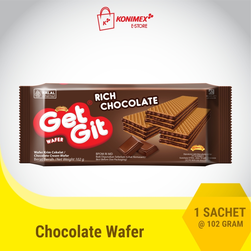 GET GIT Wafer Cokelat 102 G