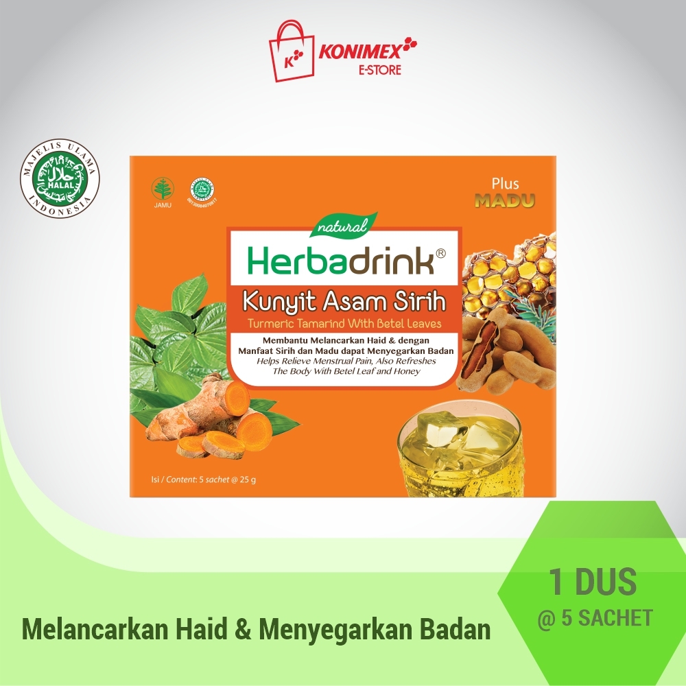 Herbadrink Kunyit Asam Sirih Plus Madu