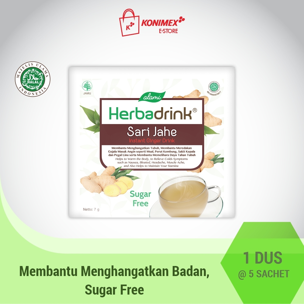 Herbadrink Sari Jahe Sugar Free