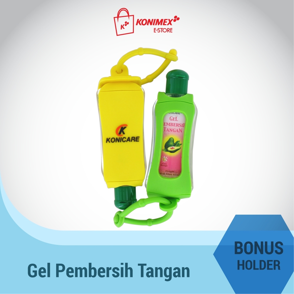 Konicare Gel Pembersih Tangan Bonus Holder