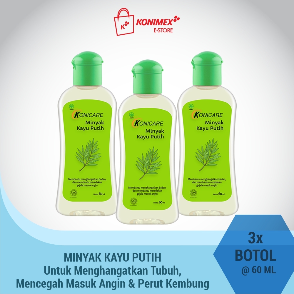 Konicare Minyak Telon 60 ml  Paket 3 Botol