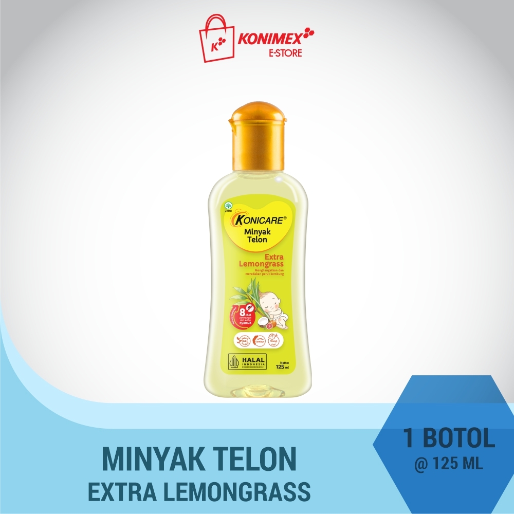 Konicare Minyak Telon Extra Lemongrass 125ml