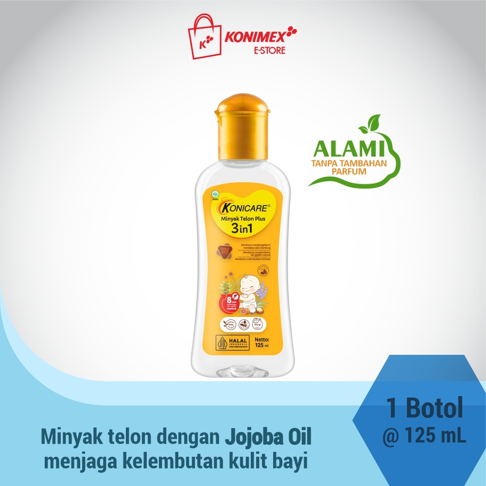 Konicare Minyak Telon Plus 3in1 125 ml