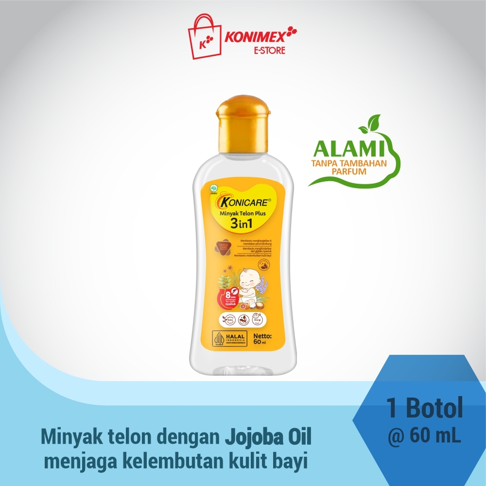 Konicare Minyak Telon Plus 3in1 60 ml