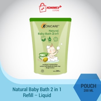 Konicare Natural Baby Bath 2 in 1 200 ml Refill