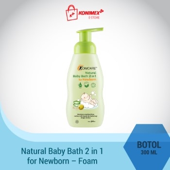 Konicare Natural Baby Bath 2 in 1 for Newborn Botol