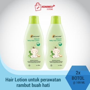 Konicare Natural Baby Hair Lotion 100 ml - Paket 1+1