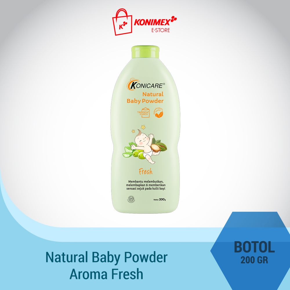 Konicare Natural Baby Powder Fresh 200g