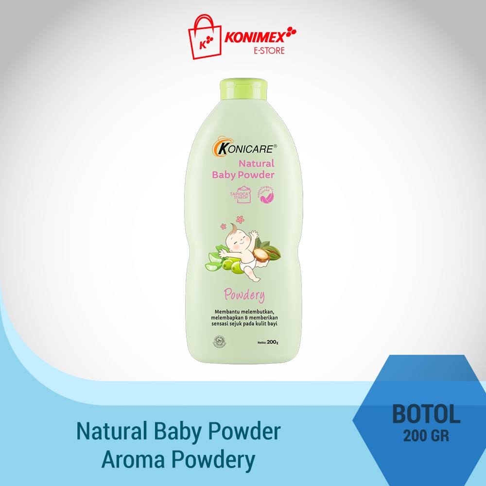 Konicare Natural Baby Powder Powdery 200g