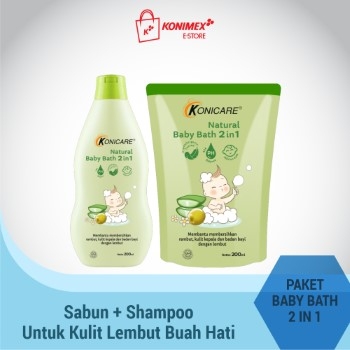 Konicare Paket Baby Bath 2 in 1