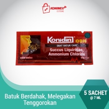 Konidin OBH Sirup Obat Batuk Berdahak 5 pcs